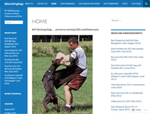 Tablet Screenshot of bjfworkingdogs.com